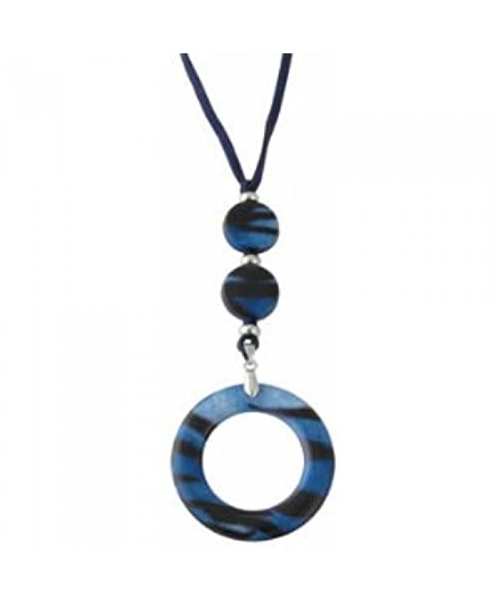 Eyeglass Necklace by Calabria EC-7 in Blue