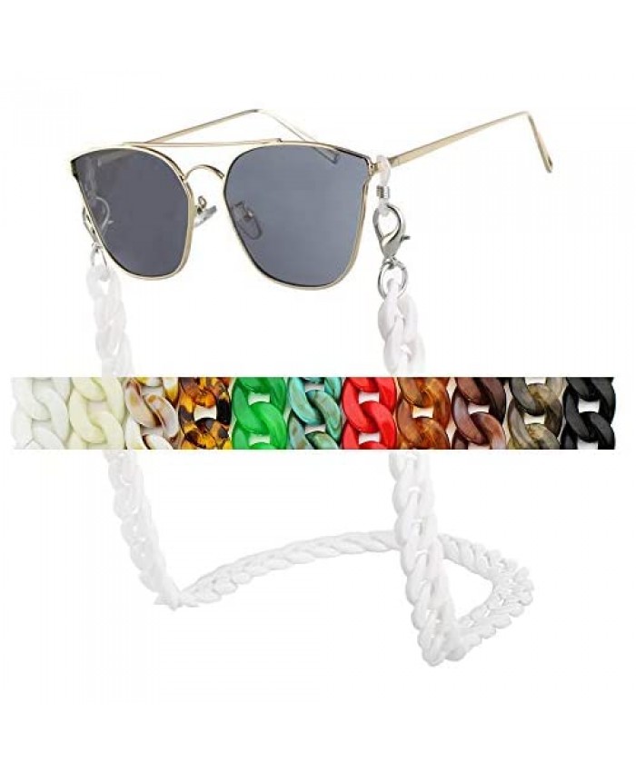 for Women Men Sunglasses Acrylic Marvel Chain - Eyewear Retainer - Glasses Strap Holder Strap
