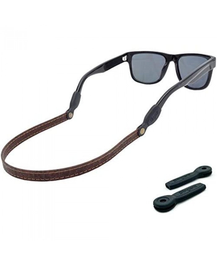 Premium Cork Sunglass Strap Eyeglass Chain Lanyard – 2 Sizes Incl. Fits All Styles 3/8” Sunglasses Strap