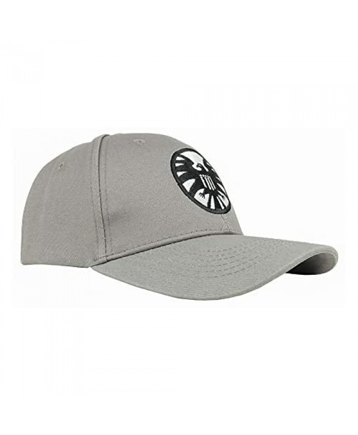 Captain Marvel Hat Cosplay Embroidery Shield Caps Carol Danvers Grey Hats For Women Men