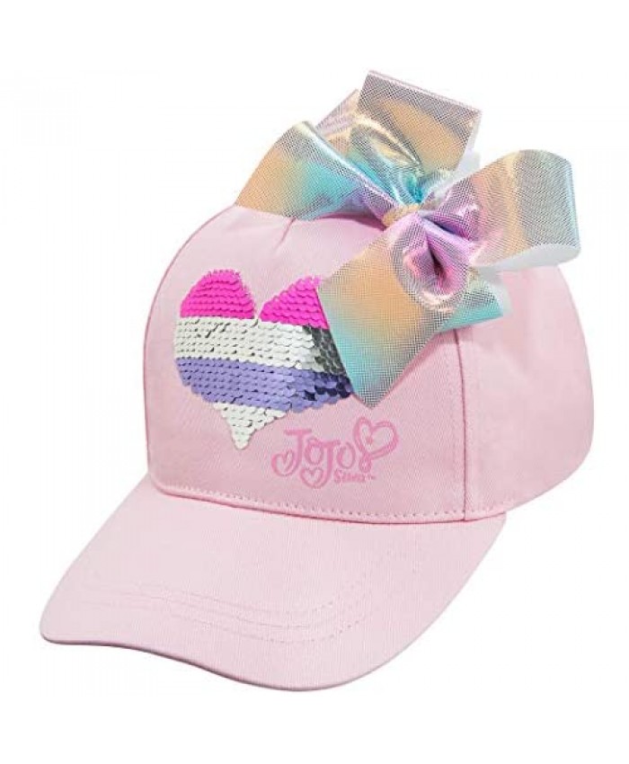 Nickelodeon Girls JoJo Siwa Pink Baseball Cap Hat - Ages 4-7