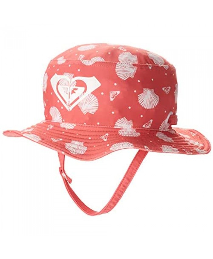 Roxy Girls' Bobby Bucket Sun Hat Desert Rose SHELLA One Size