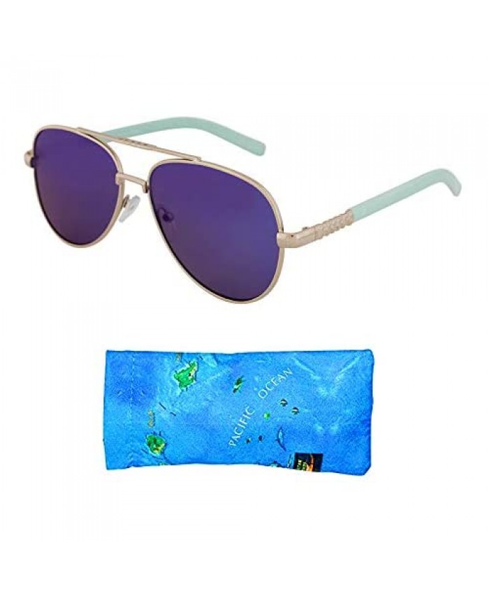 Aviator Sunglasses for Teen Girls & Boys Small Face Women & Men Shades | Mirrored Lenses UV Protection