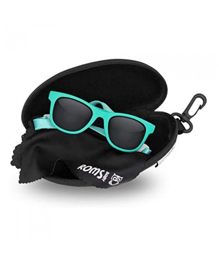 Baby Sunglasses with Strap -400UV Polarized Lenses 6 mos. to 3 years