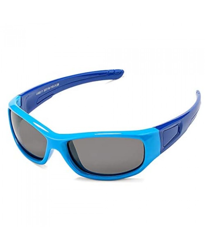 Pro Acme TPEE Durable Polarized Kids Sports Sunglasses for Boys and Girls