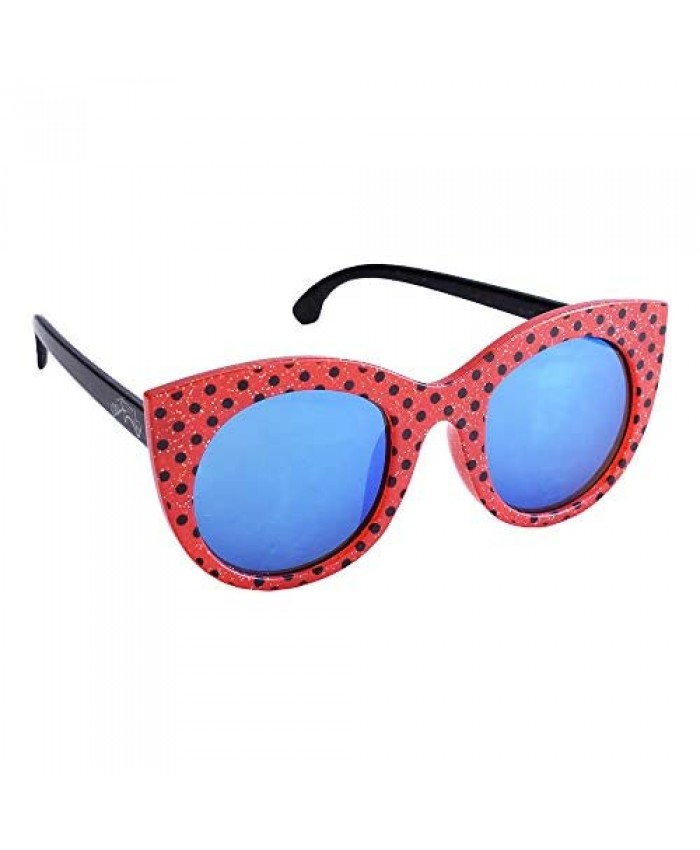 Sun-Staches Kids Miraculous Ladybug Glitter Dots Sunglasses Child Size Shades UV400 Arkaid Multi one Size (SG3774)