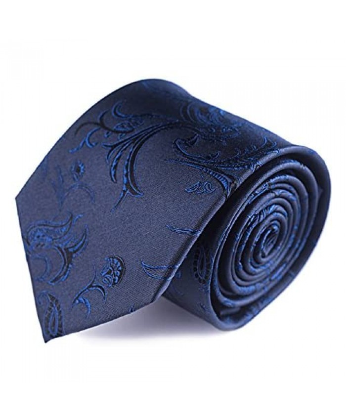 Mens ties silk Necktie men Neck Tie gift boxes luxury by Qobod