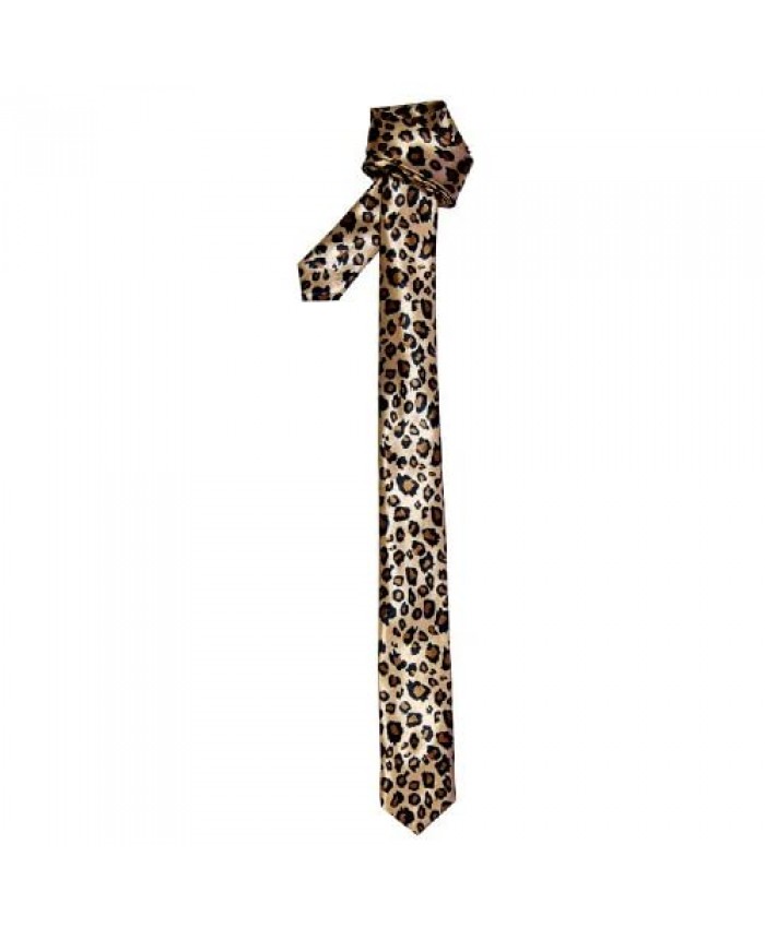 Skinny Tie - Leopard Print