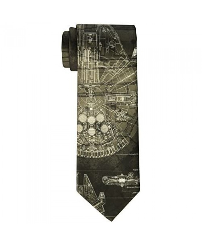 Star Wars Men's Millennium Falcon Tie black One Size